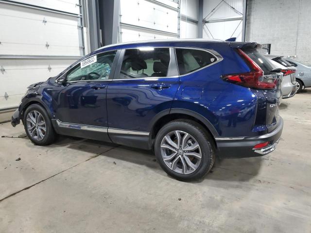 5J6RT6H94NL058567 - 2022 HONDA CR-V TOURING BLUE photo 2