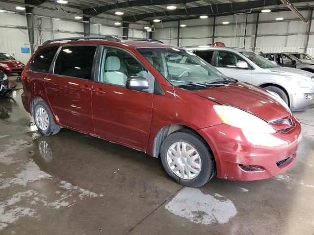 5TDZK23C59S283556 - 2009 TOYOTA SIENNA CE MAROON photo 4