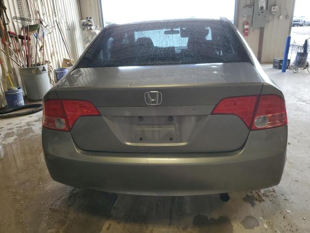 1HGFA16508L040901 - 2008 HONDA CIVIC LX GRAY photo 6