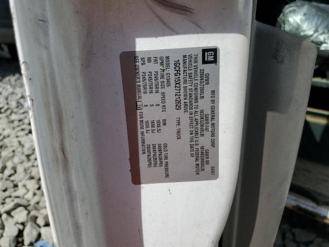 1GCFG15X271212629 - 2007 CHEVROLET EXPRESS G1 WHITE photo 14