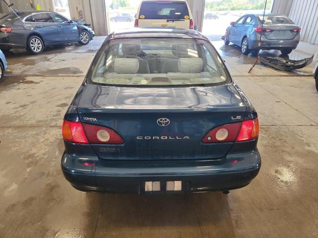 1NXBR18E82Z651176 - 2002 TOYOTA COROLLA CE BLUE photo 6