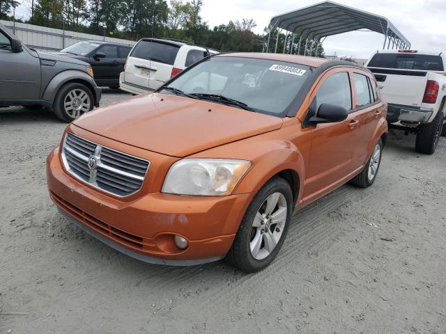 1B3CB3HAXBD255225 - 2011 DODGE CALIBER MAINSTREET ORANGE photo 1