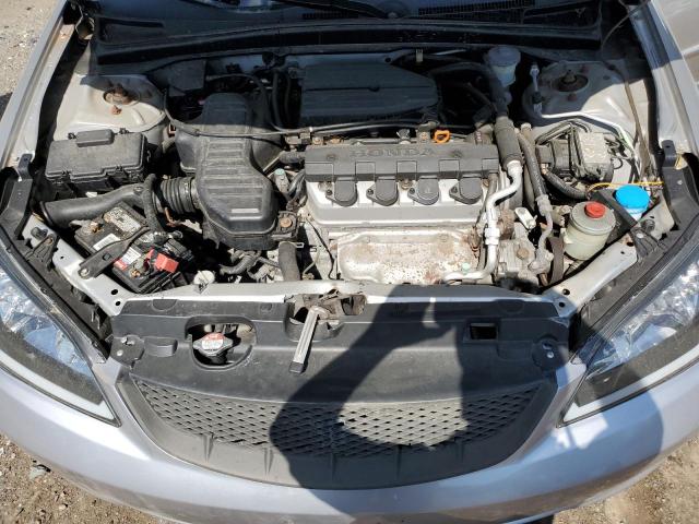 2HGES267X4H537851 - 2004 HONDA CIVIC EX SILVER photo 11