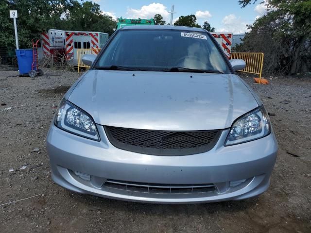 2HGES267X4H537851 - 2004 HONDA CIVIC EX SILVER photo 5