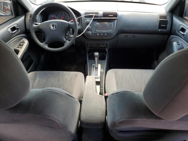 2HGES267X4H537851 - 2004 HONDA CIVIC EX SILVER photo 8