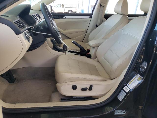 1VWBP7A33DC014191 - 2013 VOLKSWAGEN PASSAT SE BLACK photo 7