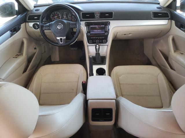 1VWBP7A33DC014191 - 2013 VOLKSWAGEN PASSAT SE BLACK photo 8