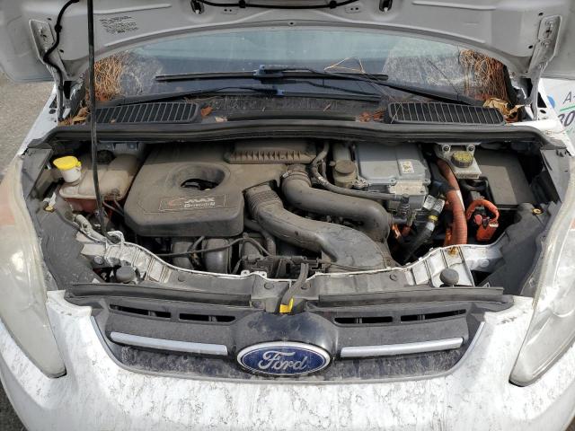 1FADP5CU2FL114085 - 2015 FORD C-MAX PREMIUM SEL WHITE photo 11