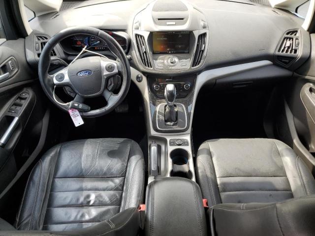 1FADP5CU2FL114085 - 2015 FORD C-MAX PREMIUM SEL WHITE photo 8