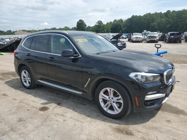 5UXTR9C52KLD90763 - 2019 BMW X3 XDRIVE30I BLACK photo 4