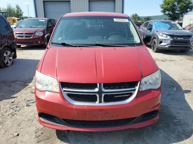 2C4RDGBG1DR537941 - 2013 DODGE GRAND CARA SE RED photo 5