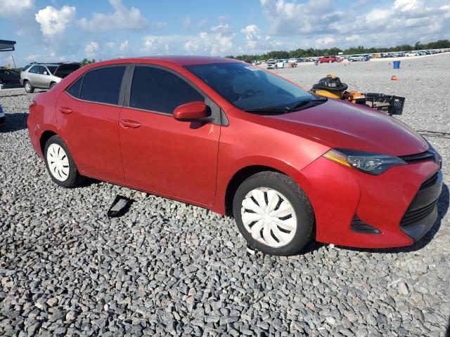 5YFBURHEXKP932121 - 2019 TOYOTA COROLLA L RED photo 4