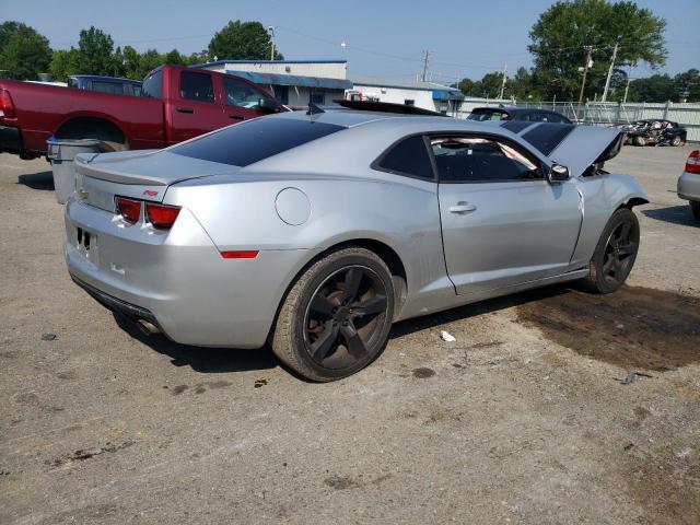 2G1FB1ED9B9137347 - 2011 CHEVROLET CAMARO LT SILVER photo 3