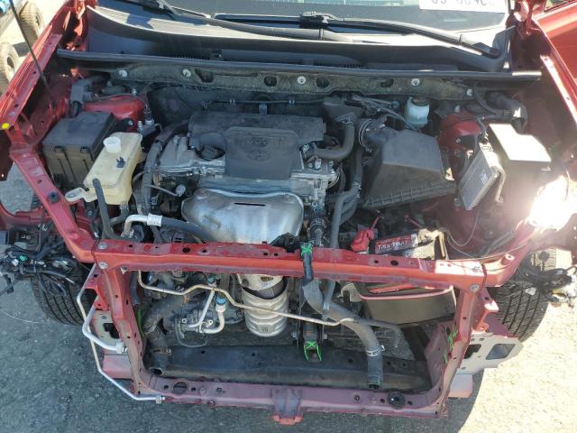 JTMRFREV7HJ164057 - 2017 TOYOTA RAV4 XLE 红色 照片 11