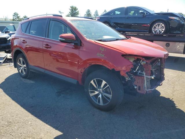 JTMRFREV7HJ164057 - 2017 TOYOTA RAV4 XLE 红色 照片 4