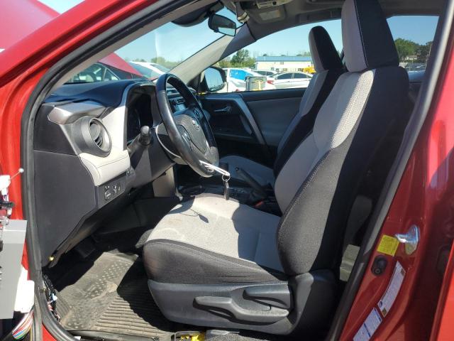 JTMRFREV7HJ164057 - 2017 TOYOTA RAV4 XLE 红色 照片 7