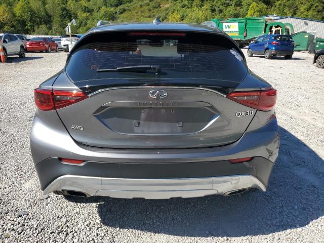 SJKCH5CR3HA021151 - 2017 INFINITI QX30 BASE GRAY photo 6