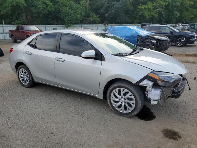 5YFBURHE7KP888790 - 2019 TOYOTA COROLLA L SILVER photo 4