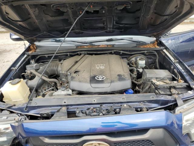 5TFJU4GN0CX021315 - 2012 TOYOTA TACOMA DOUBLE CAB PRERUNNER BLUE photo 11