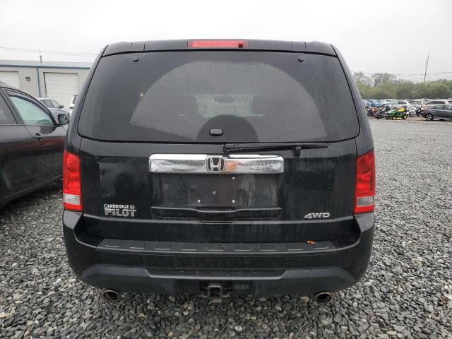 5FNYF4H68CB073043 - 2012 HONDA PILOT EXL BLACK photo 6