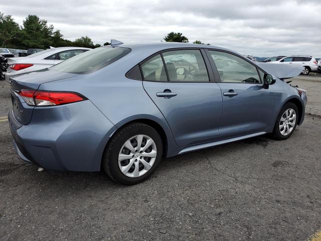 JTDEPMAE4N3005307 - 2022 TOYOTA COROLLA LE BLUE photo 3