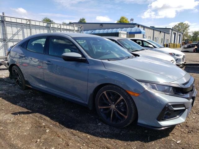 SHHFK7H46MU405600 - 2021 HONDA CIVIC SPORT 银色 照片 4