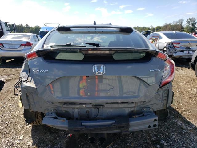 SHHFK7H46MU405600 - 2021 HONDA CIVIC SPORT 银色 照片 6