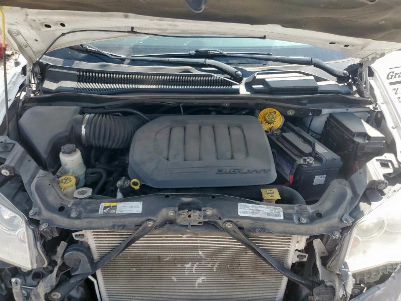 2C4RDGCG1KR618353 - 2019 DODGE GRAND CARAVAN SXT WHITE photo 12