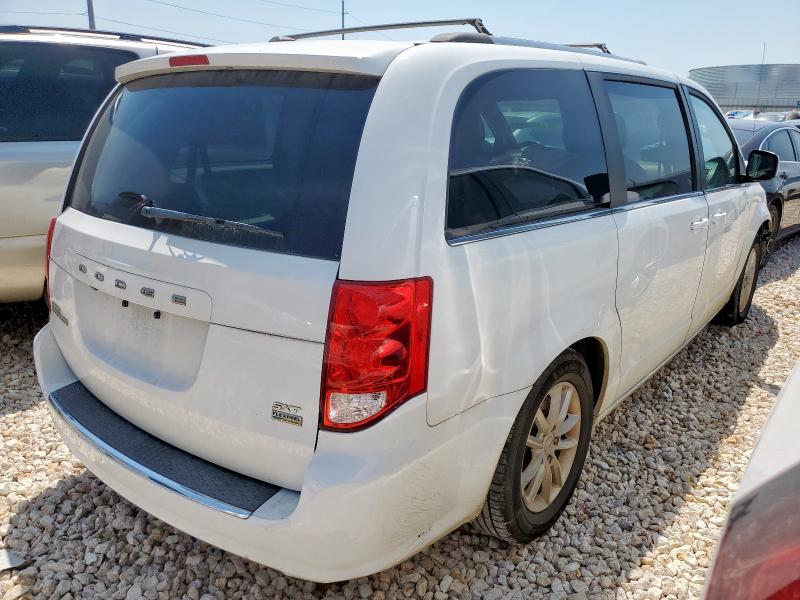 2C4RDGCG1KR618353 - 2019 DODGE GRAND CARAVAN SXT WHITE photo 3