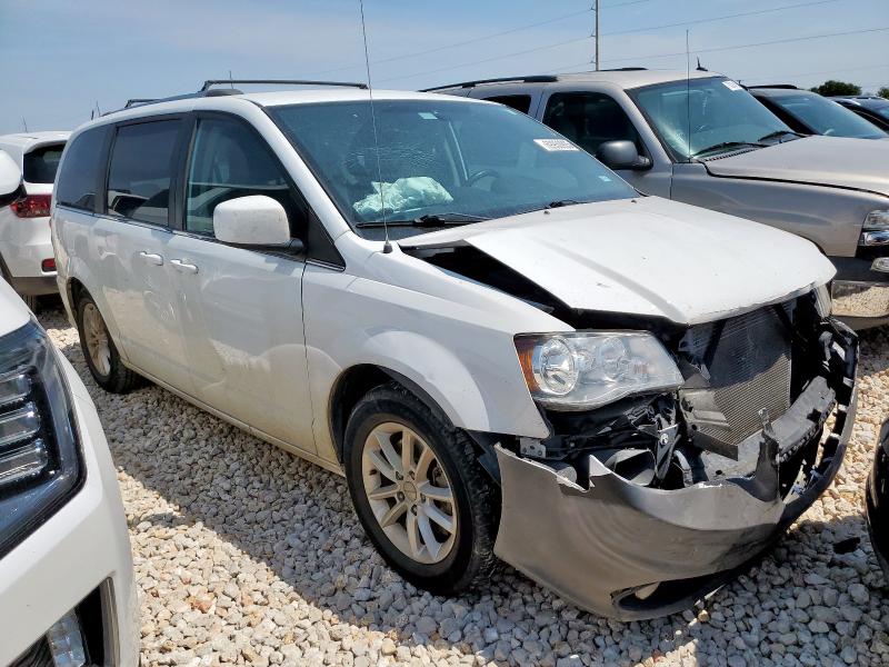 2C4RDGCG1KR618353 - 2019 DODGE GRAND CARAVAN SXT WHITE photo 4