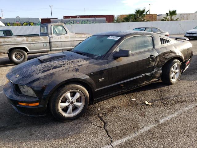 1ZVFT82H575250914 - 2007 FORD MUSTANG GT BLACK photo 1