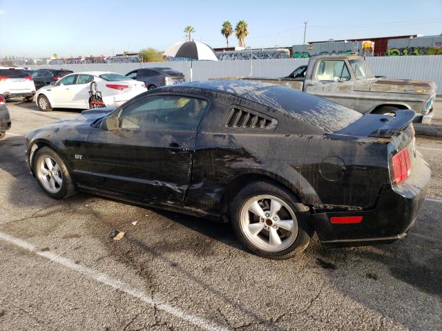 1ZVFT82H575250914 - 2007 FORD MUSTANG GT BLACK photo 2