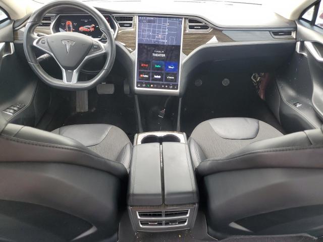 5YJSA1CG8DFP23039 - 2013 TESLA MODEL S RED photo 8