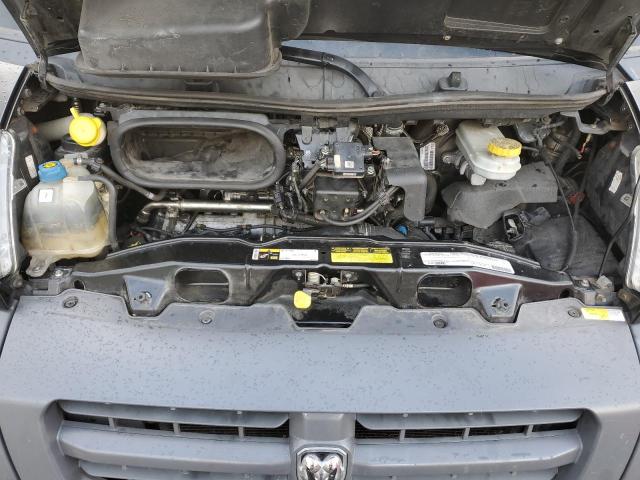 3C6TRVDD8GE111367 - 2016 RAM PROMASTER 2500 HIGH შავი ფოტო 12