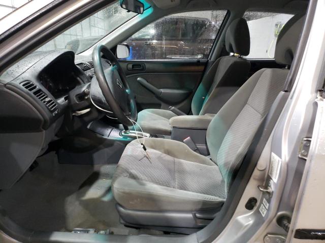 2HGES16335H522147 - 2005 HONDA CIVIC DX VP 银色 照片 7