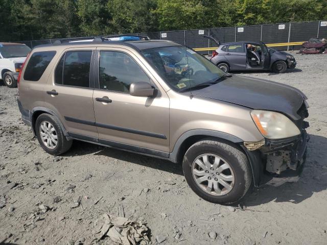 JHLRD68866C012236 - 2006 HONDA CR-V EX BEIGE photo 4