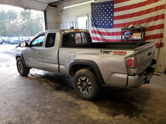 3TYSZ5AN0LT000110 - 2020 TOYOTA TACOMA ACCESS CAB ვერცხლისფერი ფოტო 2
