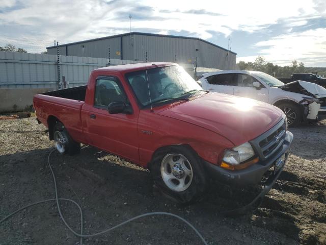 1FTYR10V7YTA78893 - 2000 FORD RANGER RED photo 4