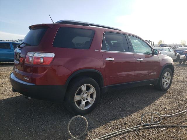 1GKEV23798J224230 - 2008 GMC ACADIA SLT-1 RED photo 3