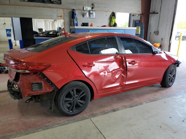 5NPD84LF1HH000573 - 2017 HYUNDAI ELANTRA SE RED photo 3