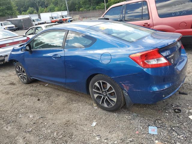2HGFG3B87DH524193 - 2013 HONDA CIVIC EX BLUE photo 2