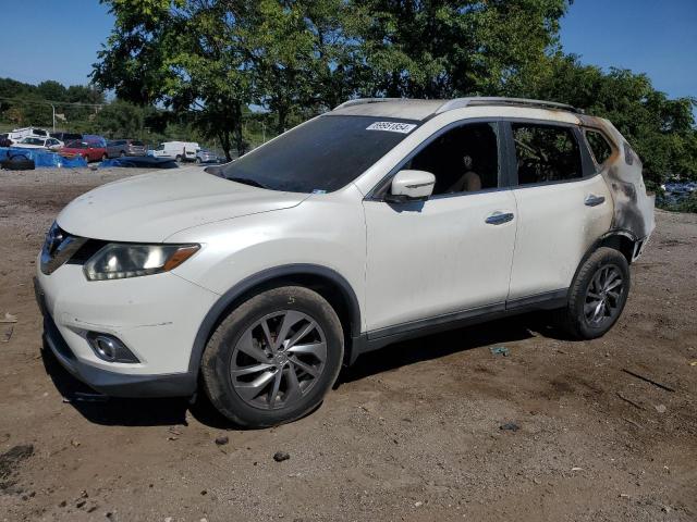 5N1AT2MV5FC841635 - 2015 NISSAN ROGUE S WHITE photo 1