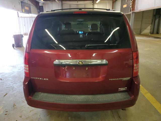 2A4RR8D14AR421672 - 2010 CHRYSLER TOWN & COU TOURING PLUS MAROON photo 6