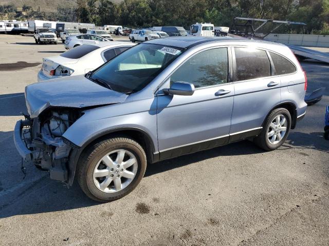 JHLRE487X7C063829 - 2007 HONDA CR-V EXL BLUE photo 1