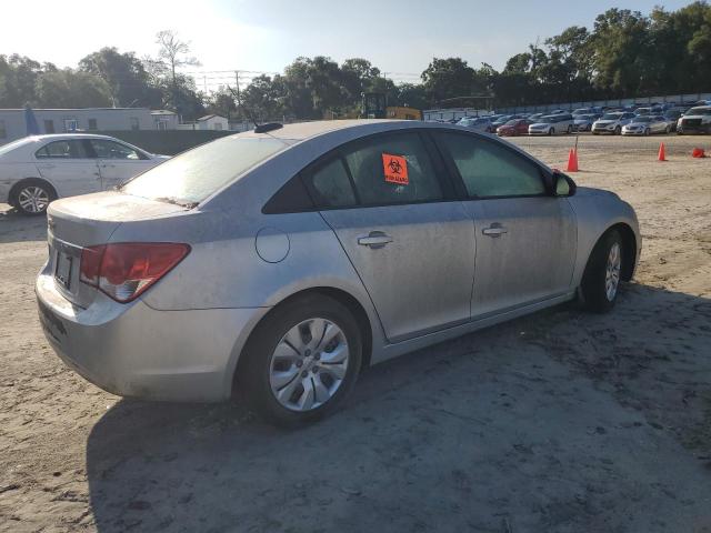 1G1PA5SH0F7156687 - 2015 CHEVROLET CRUZE LS SILVER photo 3