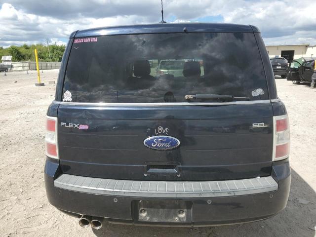 2FMGK5CC0ABA23429 - 2010 FORD FLEX SEL BLACK photo 6