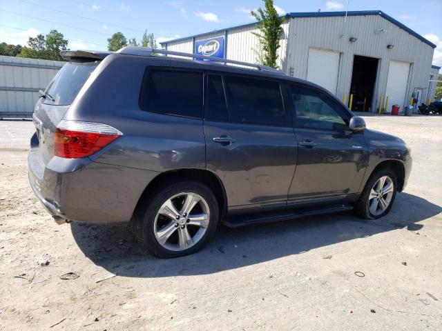 JTEDS43A982020248 - 2008 TOYOTA HIGHLANDER SPORT GRAY photo 3