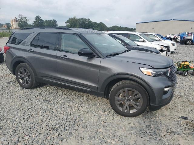 1FMSK7DH2RGA33884 - 2024 FORD EXPLORER XLT Сұр фото 4