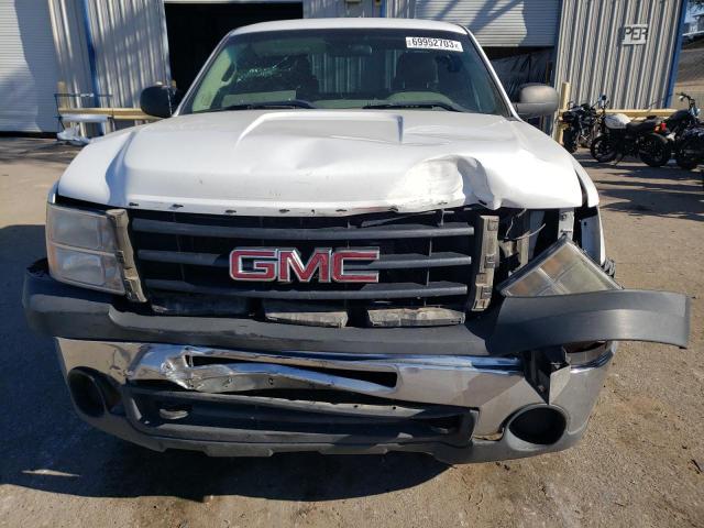 1GTR2TEA6DZ360735 - 2013 GMC SIERRA K1500 WHITE photo 5