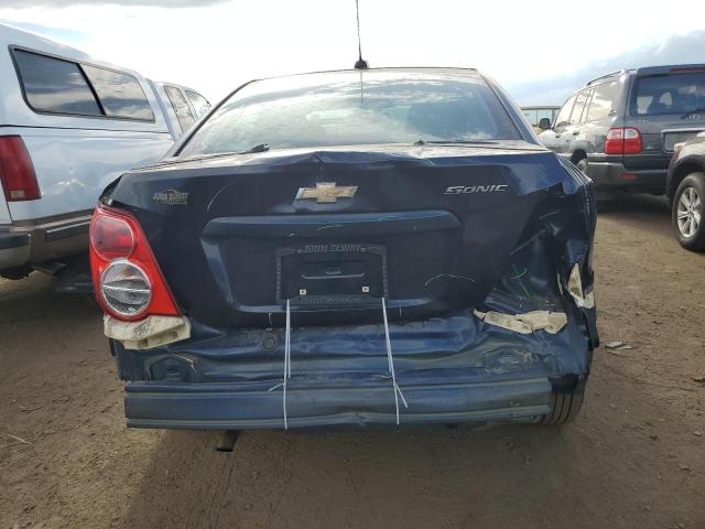 1G1JB5SH1G4104989 - 2016 CHEVROLET SONIC LS BLUE photo 6